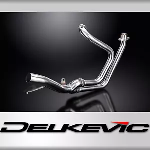Honda NT650V Deauville 1998-01 Delkevic Stainless 2-1 Exhaust Headers Downpipes - Picture 1 of 5