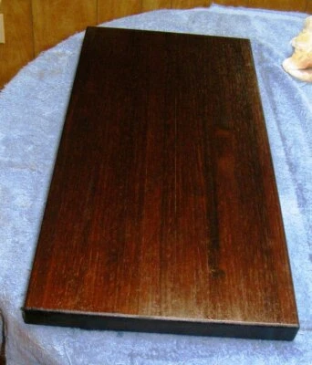 Walnut Edge Grain Butcher Block Cutting Board 27 x 13 x 1.25 inches - Reversible - Image 1 of 3