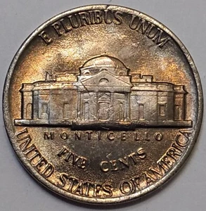 1980-P Nickel Gem Mint State ~ Toned - Picture 1 of 2