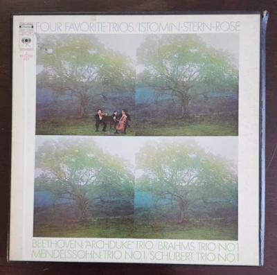 ISTOMIN/STERN/ROSE: FOUR FAVORITE TRIOS, 1969 3LP BOX SET, COLUMBIA D3S 799 - Image 1 of 4
