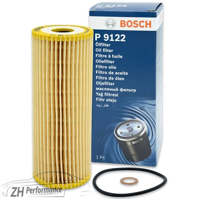 BOSCH P 9122 Ölfilter für Mercedes C W202 W203 CLK C208 E G M S SL SLK Sprinter - Bild 1 von 4