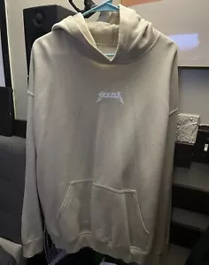 Kanye West YEEZUS Tour Hoodie Size XL Cream Rep - Picture 1 of 1