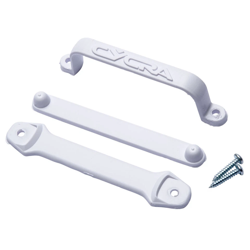 Cycra Stadium Number Plate Replacement Cable Guide White Motorcycle MX - Image 1 of 1