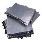 GREY MAILING BAGS STRONG MIXED PLASTIC POSTAL MAIL POSTAGE POLY 50 100 500 1000