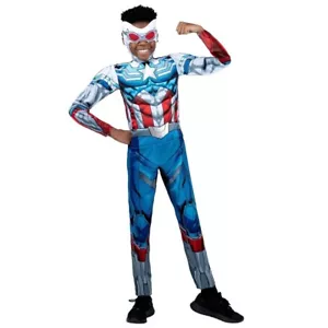 Marvel Avengers Kids Captain America Halloween Costume - 8-10 Medium #2025 - Picture 1 of 13