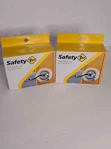 Two Safety 1st Lever Handle French Door Baby Child Lock One Handed Operation NIB - Picture 1 of 4