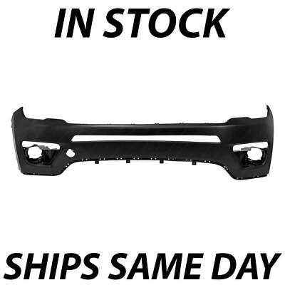 NEW Primered - Front Bumper Cover for 2017-2021 Jeep Compass Trailhawk/Upland Foto 1 de 4