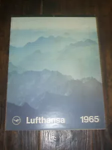 VINTAGE SELTENER LUFTHANSA KALENDER WERBEBILDER DER WELT 1965 KOMPLETT - Bild 1 von 8