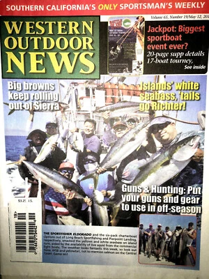 WESTERN OUTDOOR NEWS Newspaper SPORTSMAN MAGAZINE May 2017 FISHING Guns HUNTING - Image 1 of 4