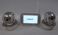 Vtech Vm343-2 Safe&Sound Digital Video Baby Monitor w 2 Pan & Tilt Cameras Vtech