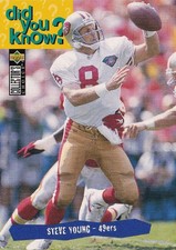 1995 Collector's Choice #43 Steve Young San Francisco 49ers HOF