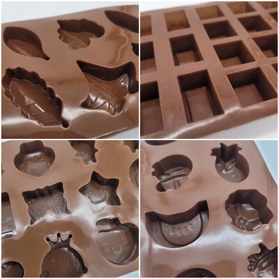 Silikon Backformen Pralinenform Backform Form Schokolade Pralinen Eiswürfel Back - Bild 1 von 4