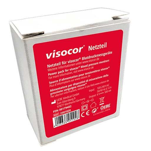 VISOCOR - UEBE MEDICAL GMBH visocor Netzteil Typ A1 für visocor und visomat - OVP v.med. Fachhändler