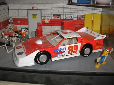 Coche de tierra modelo tardío Steve Barnett Franklin Flyer Outlaw acción 1/24 sin caja #89 Foto 1 de 4