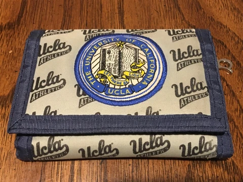 UCLA Athletics Retro Nylon Beach Wallet Football Basketball Cover