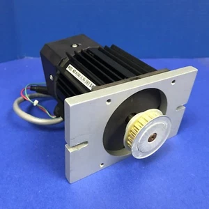 MFM Technology TW34X-0.50-3502 Stepping Motor with Gear and Mounting Plate Used - Picture 1 of 6