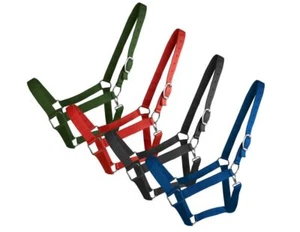 Nuovo supporto in nylon regolabile PREMIUM con clip di chiusura alla gola DRAFT HORSE 2118 - Foto 1 di 18