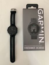 Garmin Forerunner 245 Music, Gps Smartwatch Black, Great Condition