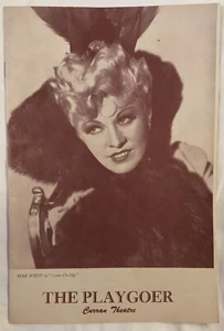MAE WEST Vtg Playbill ‘COME ON UP’ 1947 Curran Theatre San Francisco Great Ads! - Picture 1 of 8