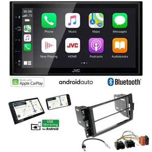 JVC KW-M560BT Autoradio Apple CarPlay Android für Chevrolet Uplander 2005-2008 - Bild 1 von 8