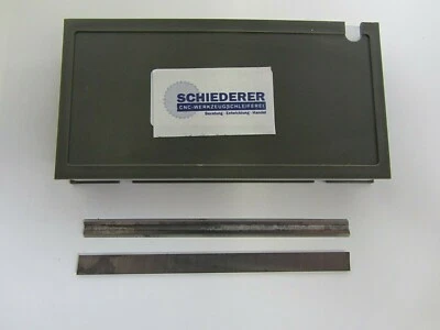 CNC-SCHIEDERER 10x HM Braun Adler Bündighobel Wendeplatten 56x5,5x1,1mm Z2 Made in Germany