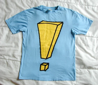 Camiseta unisex para hombre y mujer Ikea azul claro signo de exclamación manga corta XS Foto 1 de 4