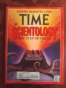 TIME Magazine May 6 1991 SCIENTOLOGY DIANETICS John Sununu Norman Schwarzkopf - Picture 1 of 1