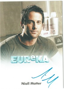Eureka Seasons 1 & 2 Autograph Card Niall Matter as Zane Donovan