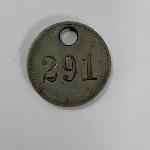 The Hollar Co. Ficha 291 Engineers Philadelphia Pennsylvania PA ID Tag - Imagen 1 de 2