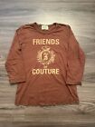 Y2K Juicy Couture ""Friends of Couture"" Damenshirt