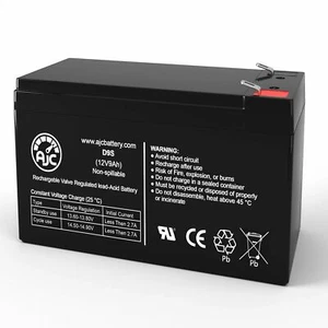 Mighty Max ML9-12 12V 9Ah Sealed Lead Acid Replacement Battery - Picture 1 of 6