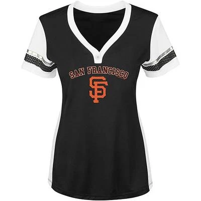 Camiseta MLB San Francisco Giants Equipo Mujer Victoria Cuello en V Foto 1 de 2