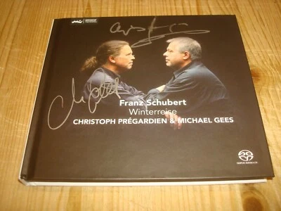 Signed by CHRISTOPH PREGARDIEN & MICHAEL GEES Schubert Winterreise SACD Signiert - Bild 1 von 2