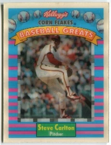 1991 Sportflics Kellogg's Baseball Greats #8 Steve Carlton Philadelphia Phillies - Picture 1 of 2
