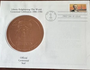 US (1985) Statue of Liberty Centennial Celebration - Large First Day Cover - Picture 1 of 2