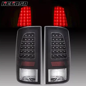 Black Smoke LED Tail Lights Brake Lamps For 2009-2018 Dodge Ram 1500 2500 3500 - Picture 1 of 11
