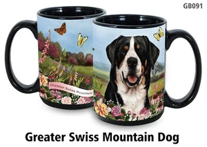 Garden Party Mug - Greater Swiss Mountain Dog - Picture 1 of 1