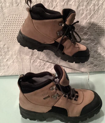 LL BEAN Niños Marrón Gamuza Cuero Botas de Senderismo Jóvenes Niños Talla: 4 #05330 Foto 1 de 4