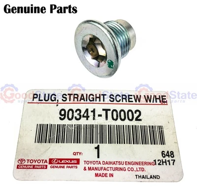 Genuine Toyota Hilux TGN26 TGN128 Front Diff Filler Plug - Image 1 of 4