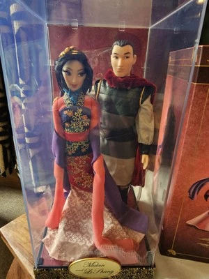 Disney Designer Fairytale Collection Mulan And Li Shang Dolls Limited Edition - Image 1 of 4