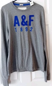 Abercrombie and Fitch Men's Cotton Muscle Fit Top Sz:L Preppy Travel Coastal - Picture 1 of 15