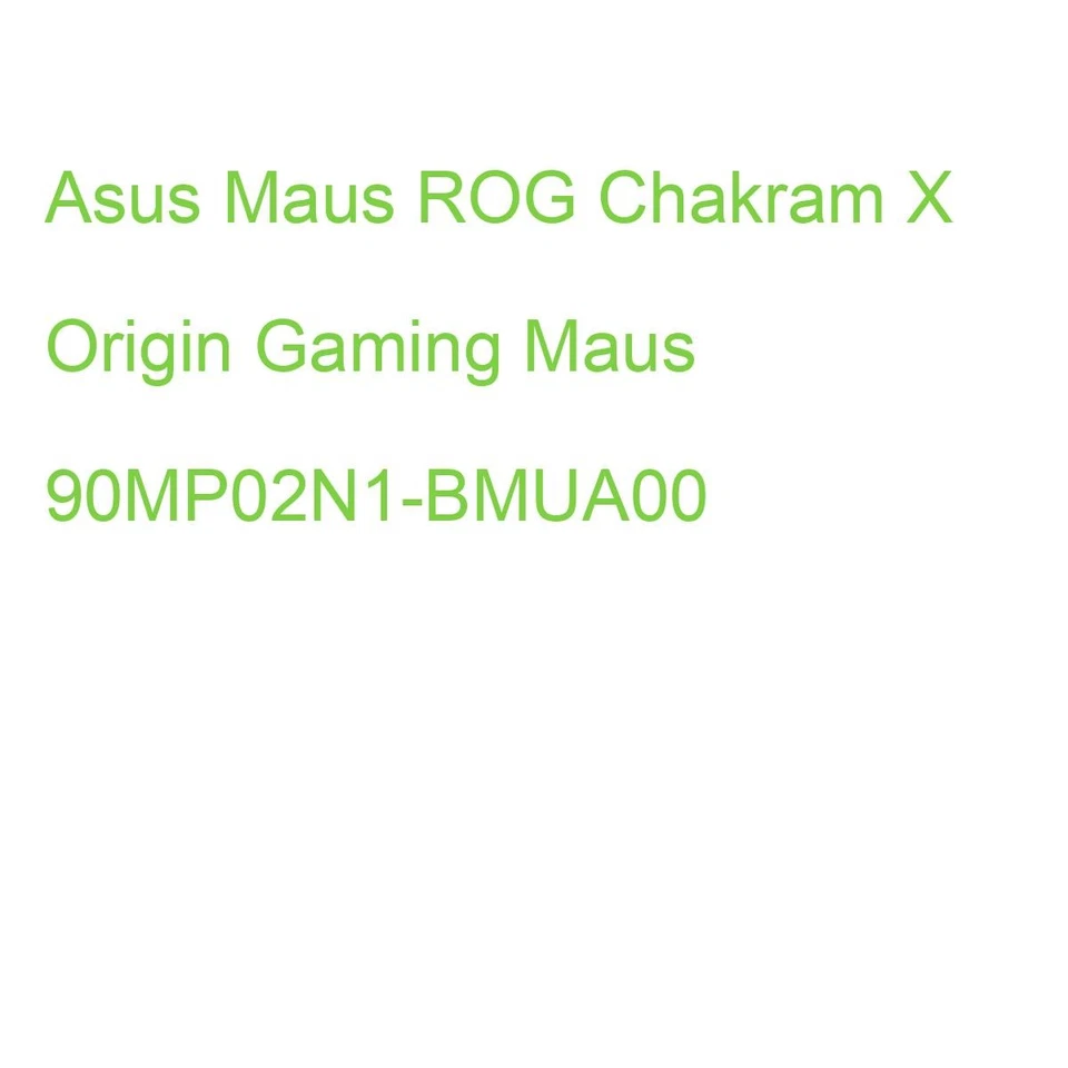 Asus Maus ROG Chakram X Origin Gaming Maus 90MP02N1-BMUA00 (4711081905820)