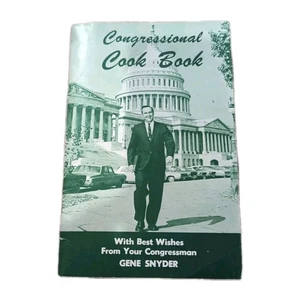60's Congressional Cook Book Republican Gene Snyder Vintage - Picture 1 of 6