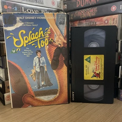 SPLASH TOO - Big Box Ex-rental VHS - Walt Disney Home Video - Image 1 of 4