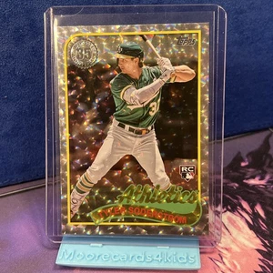 2024 Topps Silver Foil #89B-100 Tyler Soderstrom Oakland Athletics - Picture 1 of 2