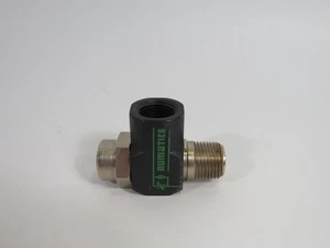 Numatics 3FCRN Right Angle Flow Control Valve 3/8" NPT USED - Picture 1 of 3