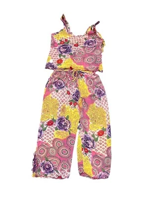 Conjunto de pijama estampado floral transparente Josie Natori talla -M Foto 1 de 4