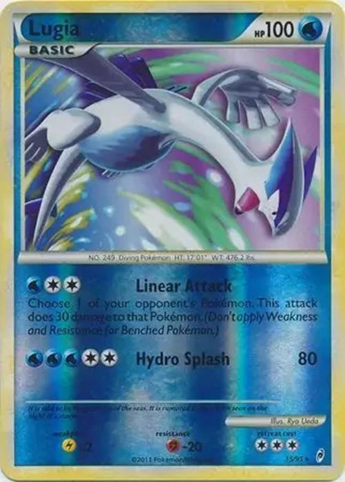 Lugia - 15/95 - Pokemon Call of Legends Tarjeta Holo Inversa HP Foto 1 de 1