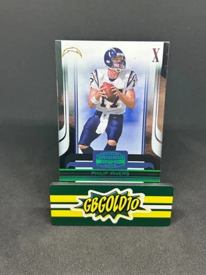 2006 Donruss Gridiron Gear - Philip Rivers #85 X 01/25 - Image 1 of 2