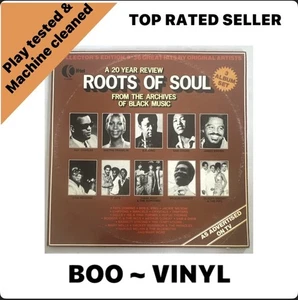 ROOTS OF SOUL~20 YEAR REVIEW FROM THE ARCHIVES OF BLACK MUSIC 3xLP VG+/VG+ - Imagen 1 de 10
